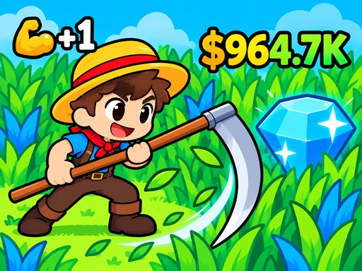 Play Grass Rush Adventure - Free Game Online