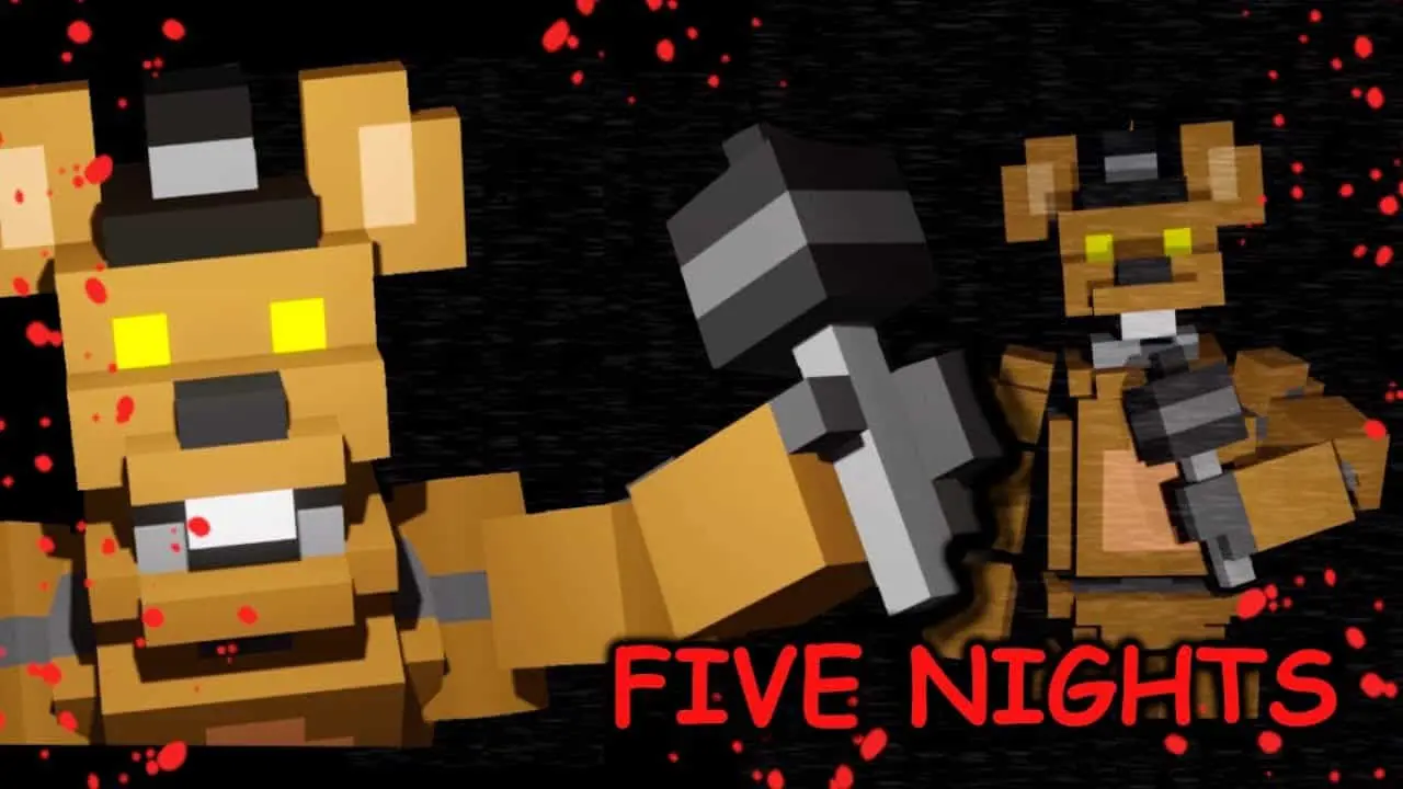 Play Five Nights With Voxels - Free Game Online